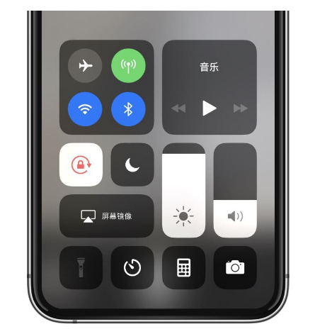 九江苹果14维修店分享iPhone 14手电筒按键灰了怎么办 