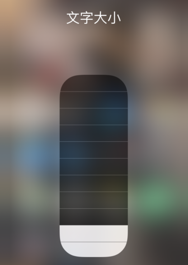 九江苹果手机维修分享小技巧：在 iPhone 控制中心快速调节字体大小 